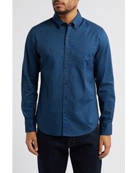 Bonobos - Everyday Slim Fit Geo Print Stretch Cotton Button-Down Shirt - Lyst