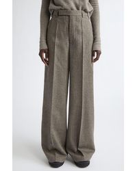 Rick Owens - Tailored Wide Leg Wool Pants - Lyst