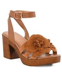 Seychelles - Chasing Sunsets Ankle Strap Platform Sandal - Lyst