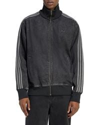 adidas - Firebird Denim Track Jacket - Lyst