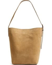 Madewell - Essentials Suede Bucket Bag - Lyst