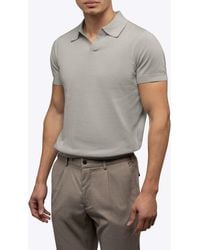 Cuts - Istanbul Johnny Collar Cotton Bend Polo - Lyst