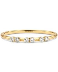 DEVATA - Triple Cluster Lab Grown Diamond Ring - Lyst