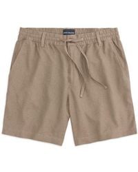 Mack Weldon - Linen Blend Drawstring Shorts - Lyst
