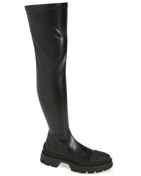 Moncler - Hevea Over The Knee Boot - Lyst