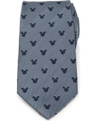 Cufflinks Inc. - X Disney Mickey Silhouette Herringbone Silk Tie - Lyst
