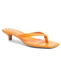 Open Edit - Tori Kitten Heel Sandal - Lyst