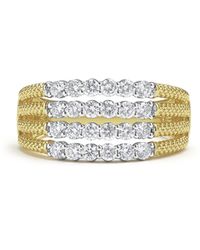 Lagos - Superfine Signature Caviar Diamond Ring - Lyst