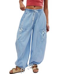 Free People - Outta Sign Parachute Pants - Lyst