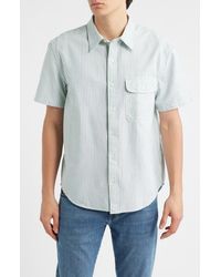 Madewell - Allday Oxford Single Pocket Short Sleeve Button-Up Shirt - Lyst