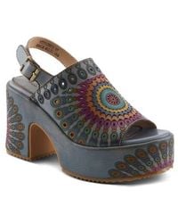Spring Step - Stevienix Slingback Platform Sandal - Lyst