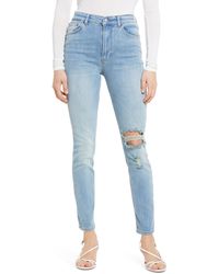 reformation cropped flood jean