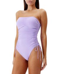 Melissa Odabash - Sydney Ruched Strapless One-piece Swimsuit - Lyst