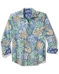 Tommy Bahama - Coastline Cord Jungle Fade Leaf Print Cotton Corduroy Button-Up Shirt - Lyst