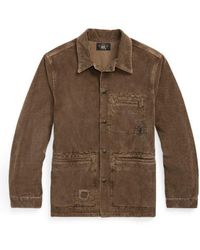 Ralph Lauren - Rip & Repair Cotton Corduroy Chore Coat - Lyst