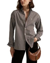 Polo Ralph Lauren - Stripe Relaxed Fit Cotton Button-Up Shirt - Lyst