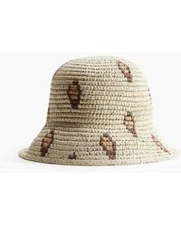 H&M - Straw Hat - Lyst