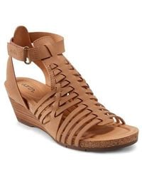 Earth - Hattie 3 Wedge Sandal - Lyst