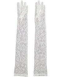 Agnelle - Long Lace Gloves - Lyst