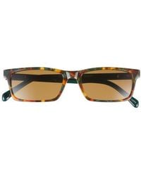 Eyebobs - Number Cruncher 53Mm Polarized Rectangular Sunglasses - Lyst