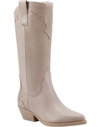 Marc Fisher - Hilaria Pointed Toe Western Boot - Lyst
