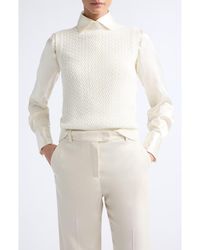 Eleventy - Cashmere Sweater Vest - Lyst