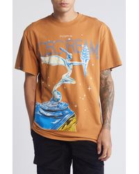 ICECREAM - Hood Ornament Oversize Cotton Graphic T-shirt - Lyst
