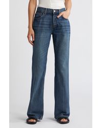 RE/DONE - Low Rise Loose Bootcut Jeans - Lyst