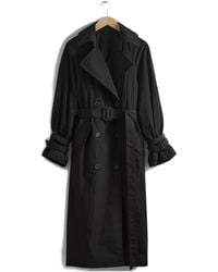 & Other Stories - & Belted Double Breasted Trench Coat - Lyst
