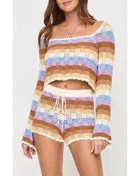 LSPACE - Lost Tides Cover-Up Sweater - Lyst