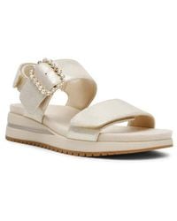 Anne Klein - Evanti Ankle Strap Platform Sandal - Lyst