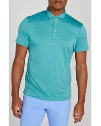 Redvanly - Sanborn Splash Pattern Performance Golf Polo - Lyst