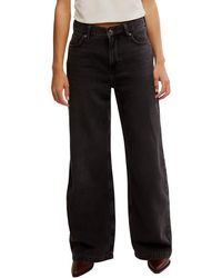 Free People - Stride High Waist Wide Leg Jeans - Lyst