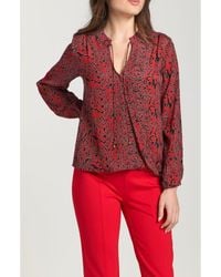 Apny - Printed Top - Lyst