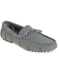Swims - Woven Driving Loafer - Lyst