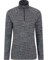 Mountain Warehouse - Ladies Bend & Stretch Half Zip Midlayer Top - Lyst