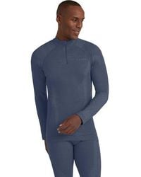 FALKE - Wool Tech Zip Base Layer Top - Lyst