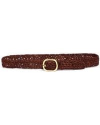Veronica Beard - Raffia Loop Belt - Lyst