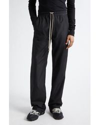 Moncler - X Rick Owens Straight Leg Taffeta Pants - Lyst