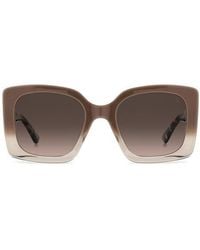 Stuart Weitzman - 53Mm Gradient Square Sunglasses - Lyst