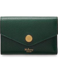 Mulberry - Leather Folded Multi-Card Wallet - Lyst