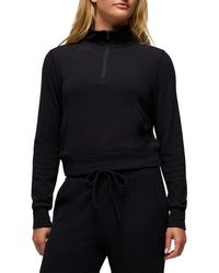 Prana - Willow West Crop Half-Zip Sweatshirt - Lyst