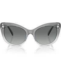 Swarovski - 55mm Cat Eye Sunglasses - Lyst