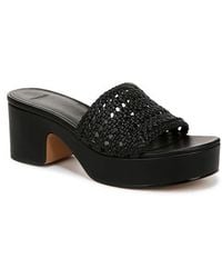 Vince - Margo Woven Platform Sandal - Lyst