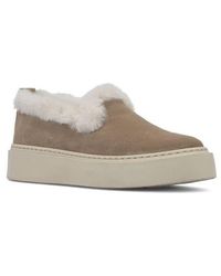 Aquatalia - Letty Faux Fur Lined Slip-On Shoe - Lyst