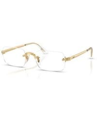 Ray-Ban - 54Mm Rectangle Optical Glasses - Lyst