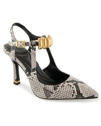 Kenneth Cole - Romi Ankle Strap Pointed Toe Pump - Lyst