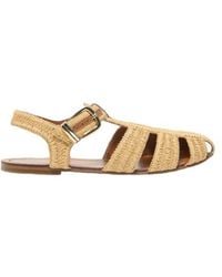 Maje - Flat Strap Sandals - Lyst