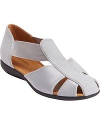 Comfortview - The Cheryl Stretch Neoprene Flat - Lyst