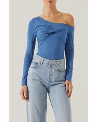 Astr - Kora One-Shoulder Top - Lyst